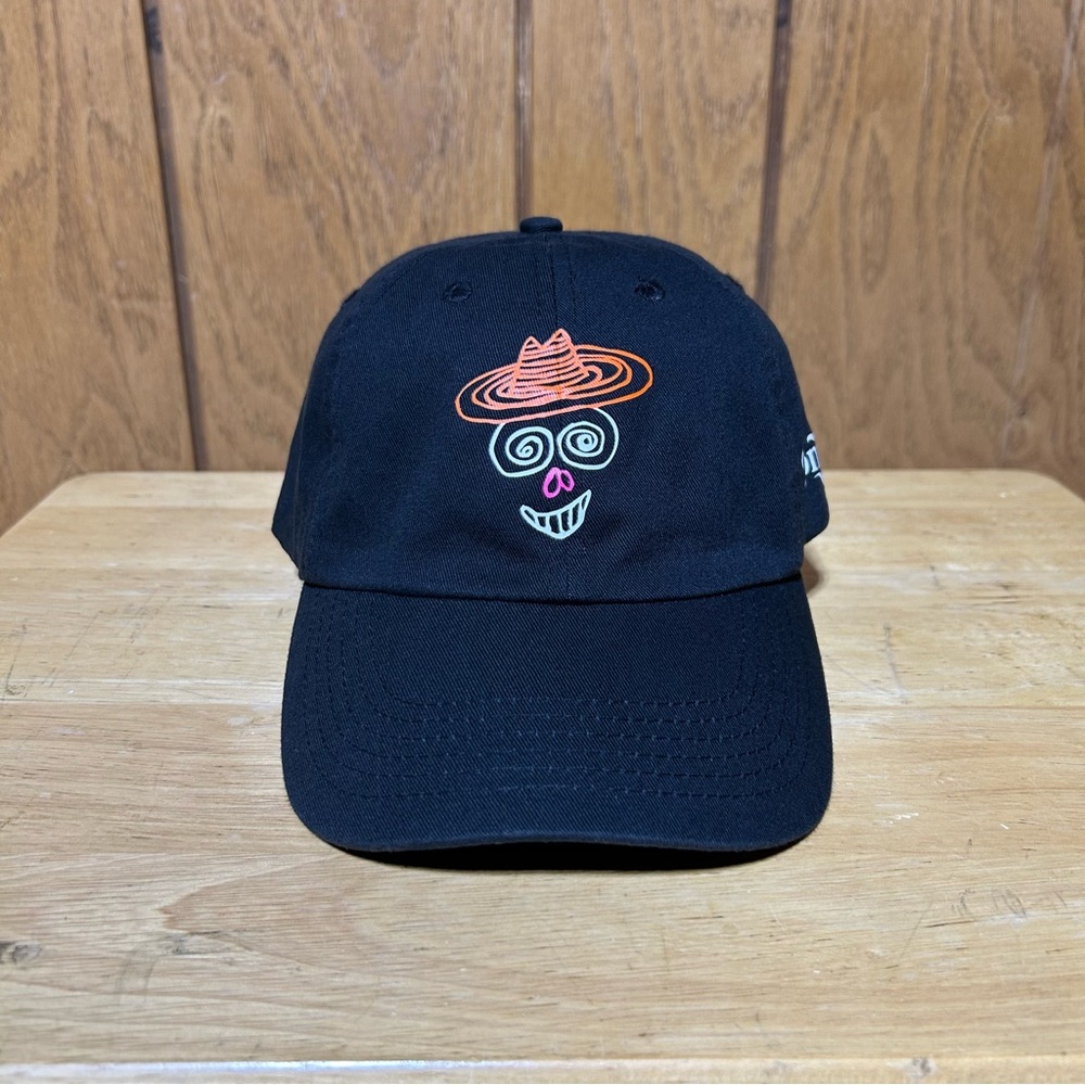 Don Julio Tequila Hat Cap Silly Drunk Face Logo Adjustable Black Promo One Size